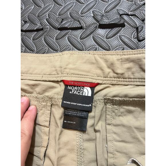 The North Face Mens Nylon Ripstop Hiking Pants Outdoors Gorpcore Beige Size L - Picture 2 of 9